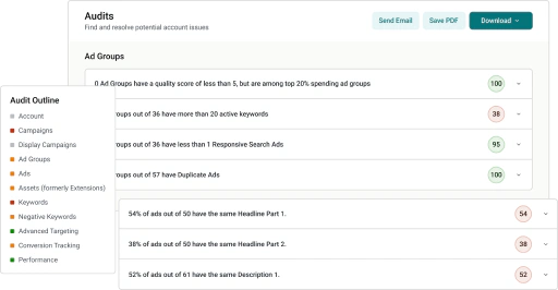 Rapid Audits & Analysis